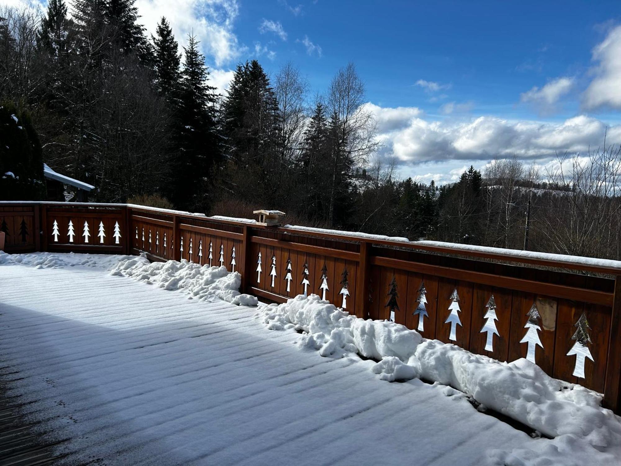 Chalet Avec Jacuzzi Prive, Vue Sur Les Vosges Belfahy Exterior foto